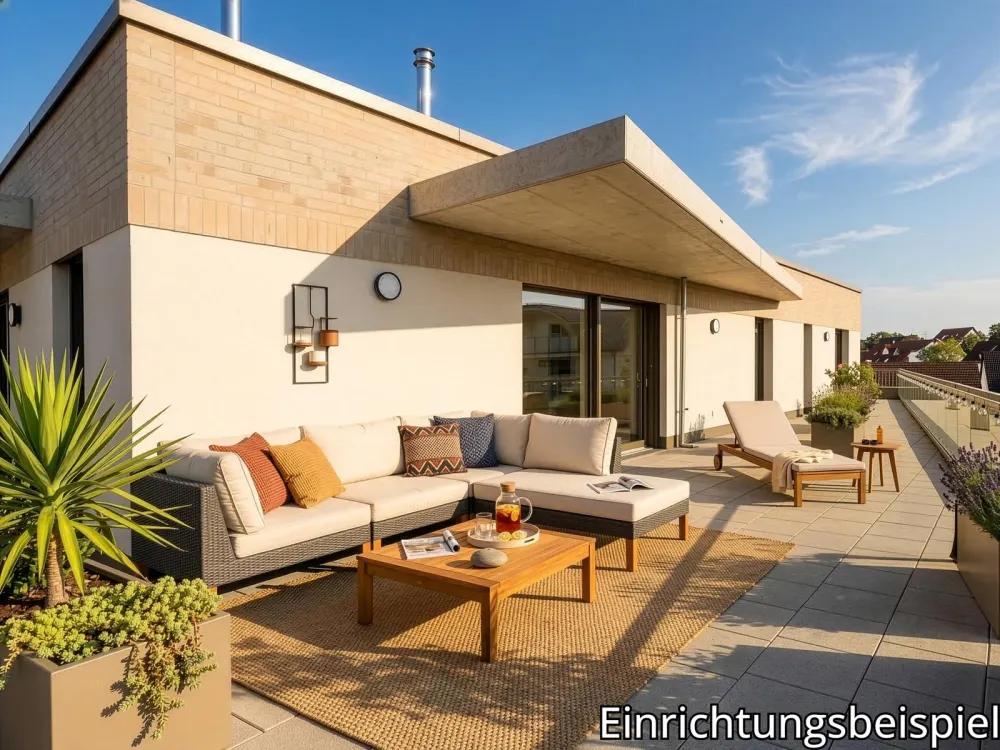 Sonnenaufgang beim Frühstück Hyggelige Penthouse-Wohnung für zwei