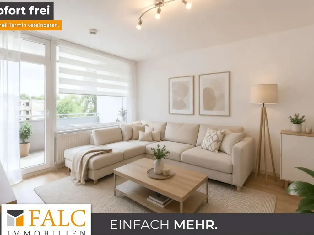 2,5 Zimmer Mietwohnung in grüner Lage von Herne!