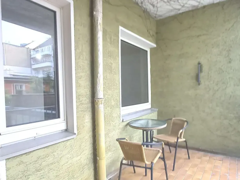 Teil(Voll)-möblierte 1-Zi 33qm Wohnung auf Zeit, Carlstadt Süd, 2 Minuten zur Königsallee