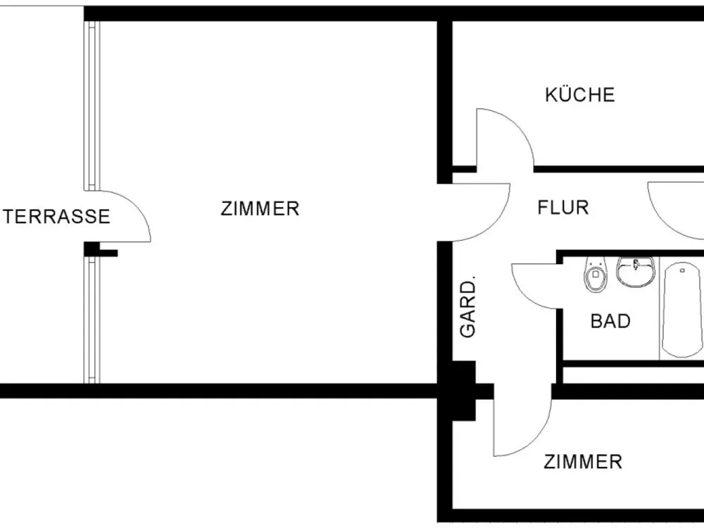 1-Zimmer Wohnung in Querenburg