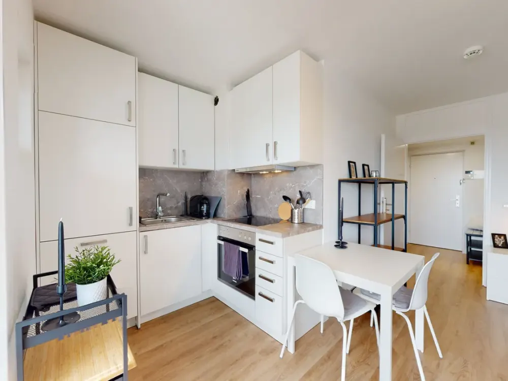 Möbliertes 1-Zimmer-Apartment mit Weitblick in die Berge