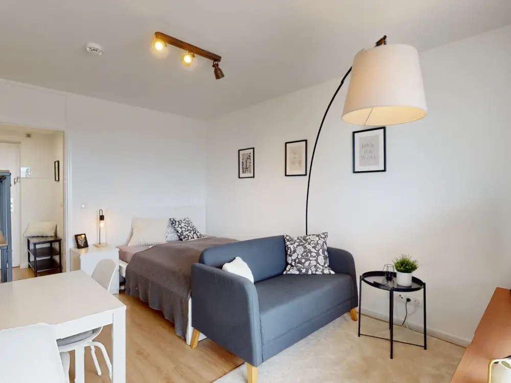 Möbliertes 1-Zimmer-Apartment mit Weitblick in die Berge