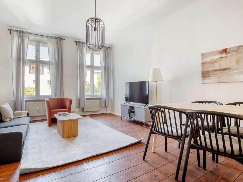 Hochwertige 3-Zimmer Wohnung in Kreuzberg - voll möbliert