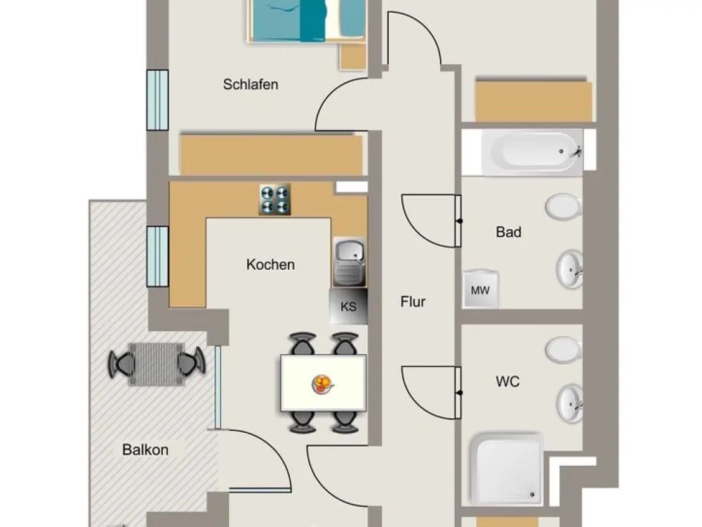 Bezugsfertige Neubauwohnung mit barrierearmer und gehobener Ausstattung