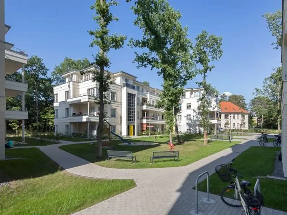 2-Zimmer-Neubau-Wohnung mit EBK, Fußbodenheizung & Aufzug in gepflegter Wohnanlage