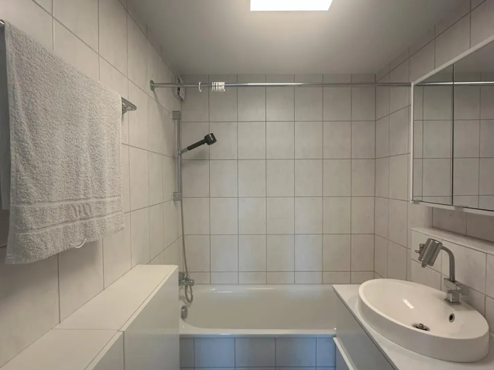 Helle und renovierte Wohnung zu vermieten Balkon/Parkplatz/Küche