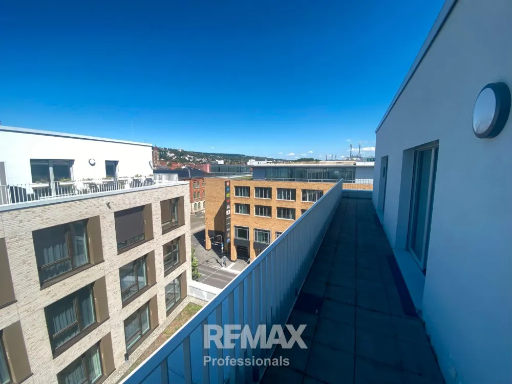Neuwertige Penthousewohnung im Zentrum Esslingens mit einzigartiger Terrasse und Panoramaausblick