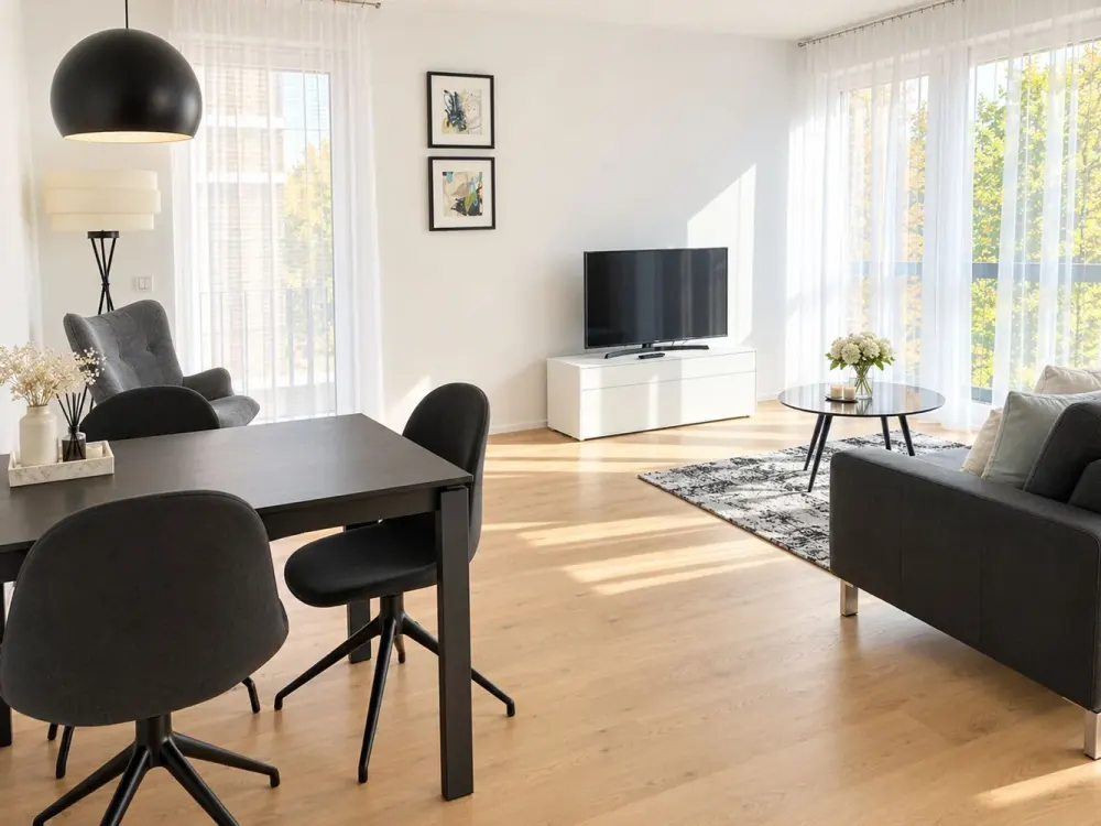 Vollmöblierte Wohnung in Stuttgart-West, All-Inclusive wohnen und direkt einziehen