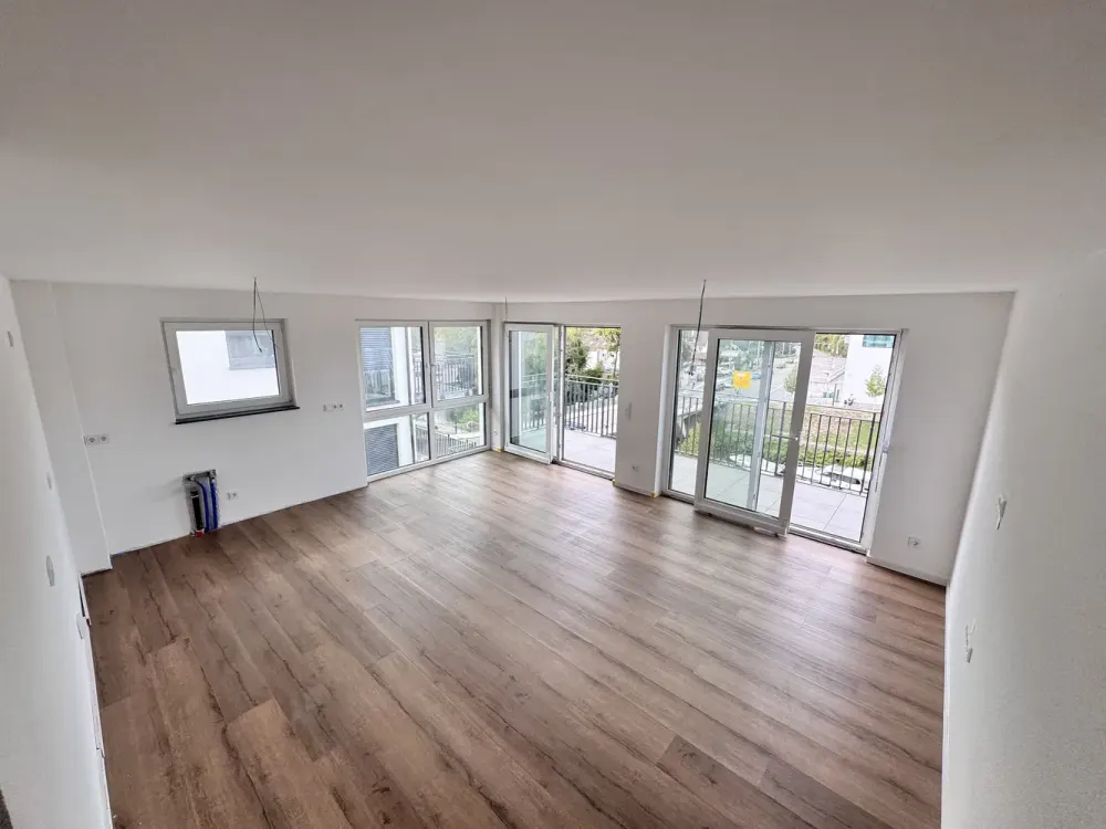 Erstbezug an Neckar & Rems: Helle 3-Zimmer-Neubauwohnung (KfW 55)