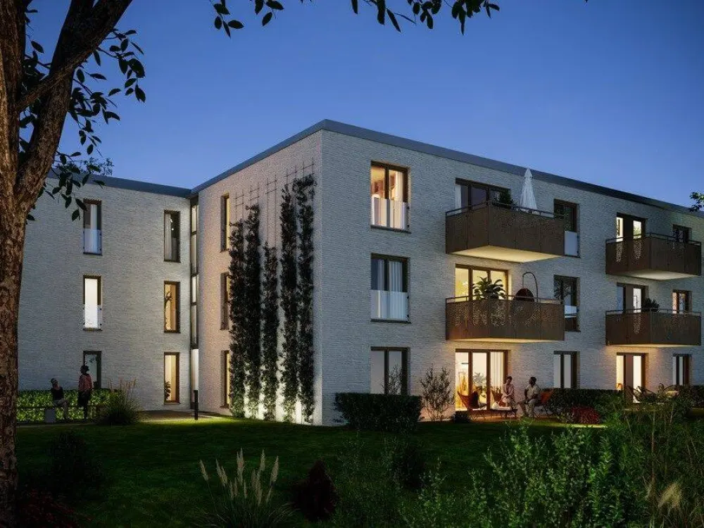 Exklusive 1-Zimmerwohnung mit Balkon! Erstbezug!