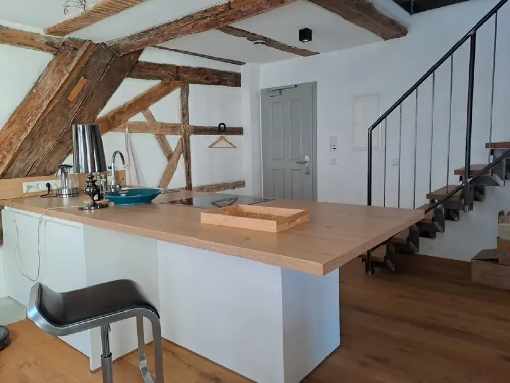 Stylish 2.5-Room Loft in a Listed Building in Fürth Old Town