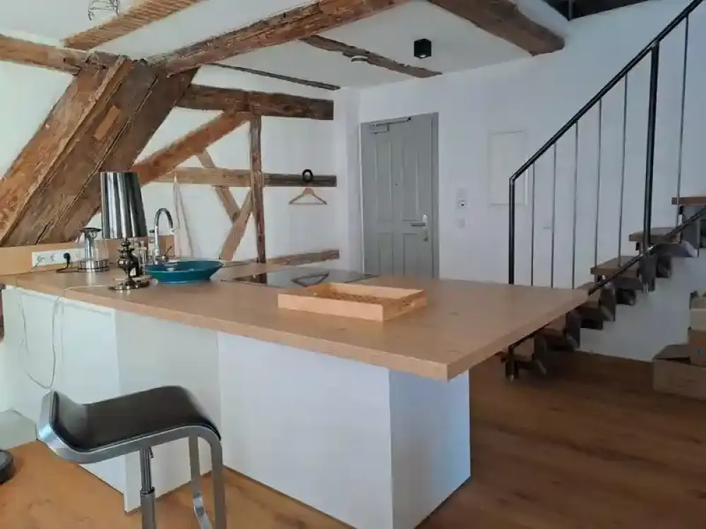 Stylish 2.5-Room Loft in a Listed Building in Fürth Old Town