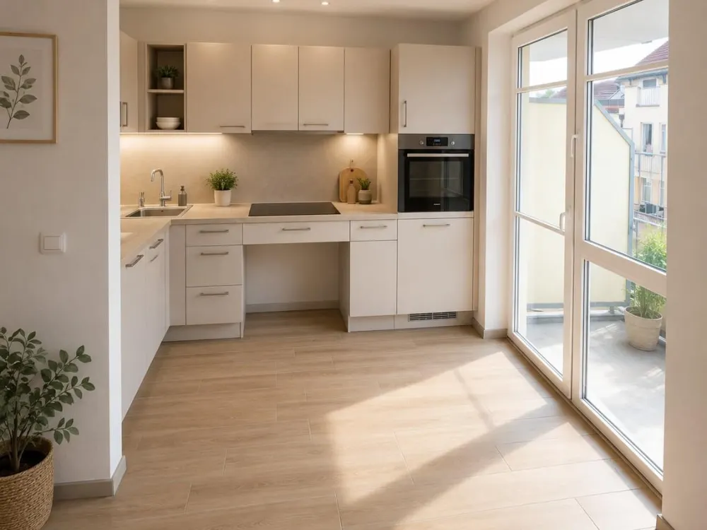 helle barrierefreie 3 Raum Whg. neu saniert mit Balkonen