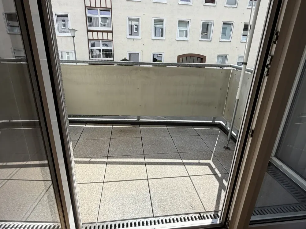 Gepflegte 2-Zimmer-Wohnung mit 2 Balkonen in Münster, zentral