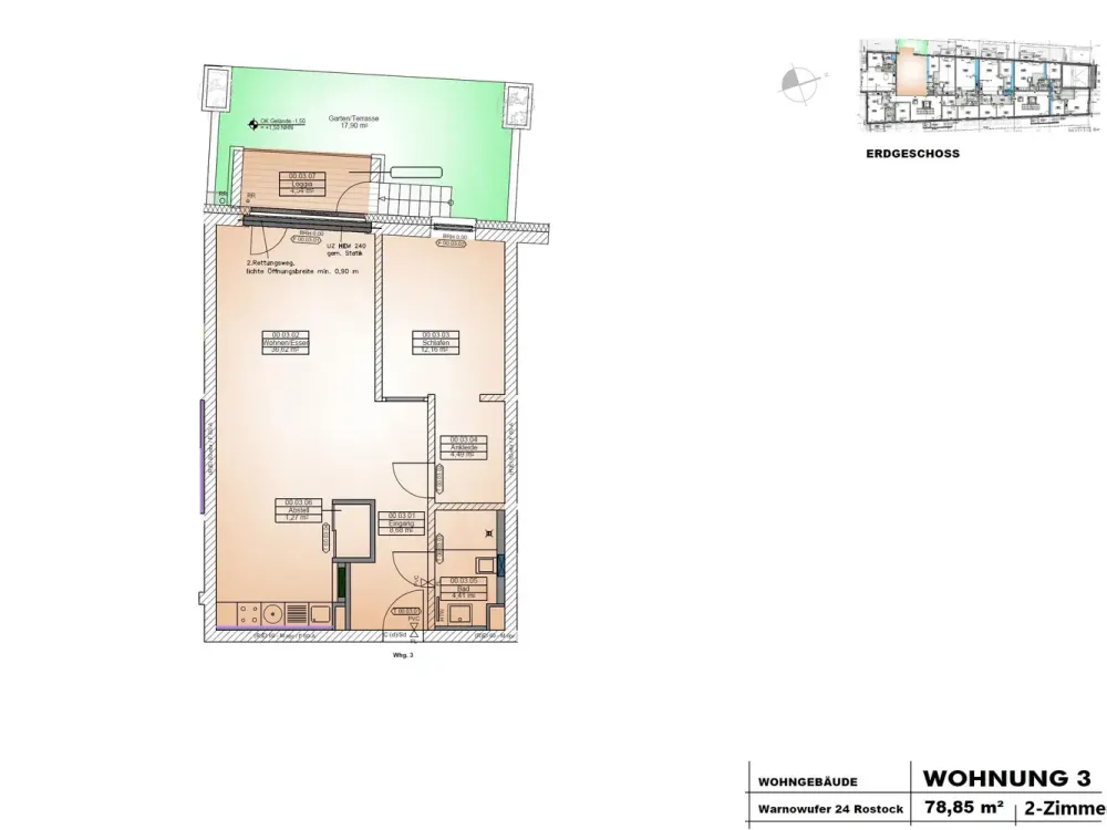 Stylish 2-Room Apartment at the City Harbor