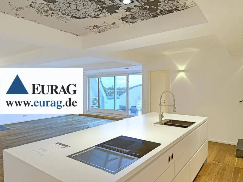 N-Bleiweiß: Exklusive 3-Zi-Mais.-Whg (5.+6.OG mit Aufzug), Dachterrasse, Gaggenau EBK, Stellplatz