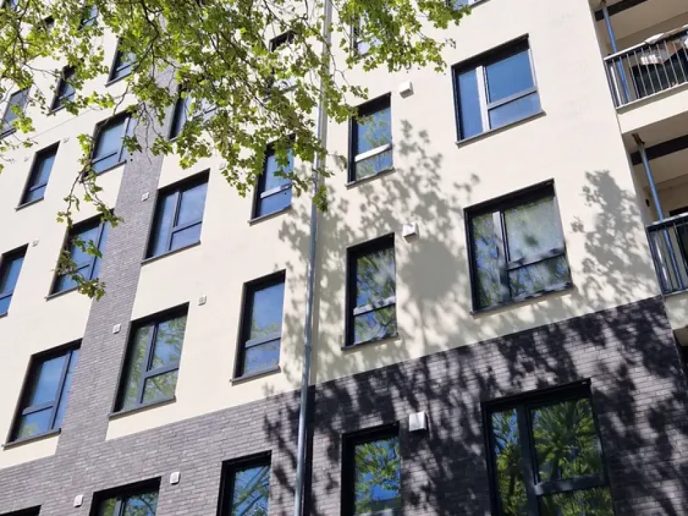 Moderne 1-Zimmer-Wohnung mit Einbauküche im Gallusviertel