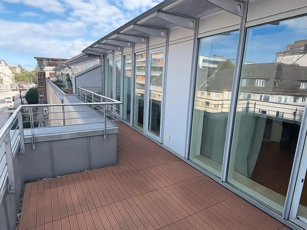 Grindelallee: Moderne 2-Zimmer-Wohnung Loftcharakter zwei Balkone