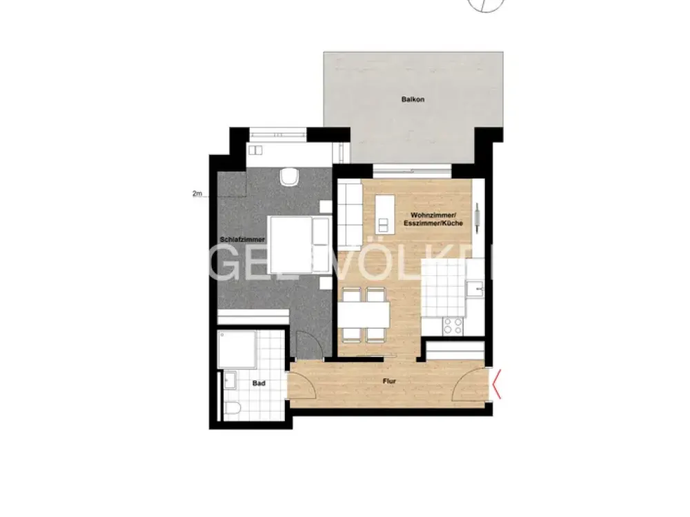 Newly Built, First Occupancy! Great Apartment in Geistviertel
