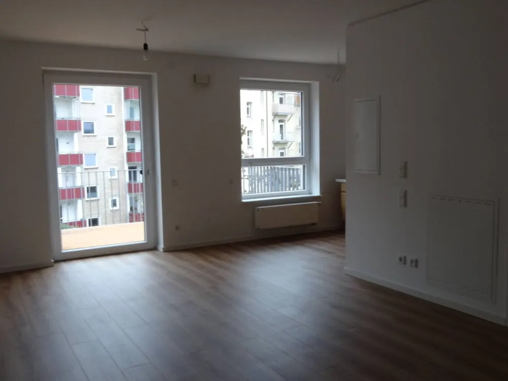 Genossenschaftswohnung, 1 Zimmer, 38qm, barrierefrei, 3. Stock mit Aufzug