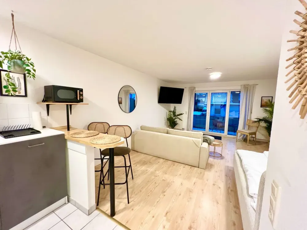 Mietwohnung mit Balkon & Tiefgaragenstellplatz in Friedrichsdorf-Köppern möbliert oder unmöbliert