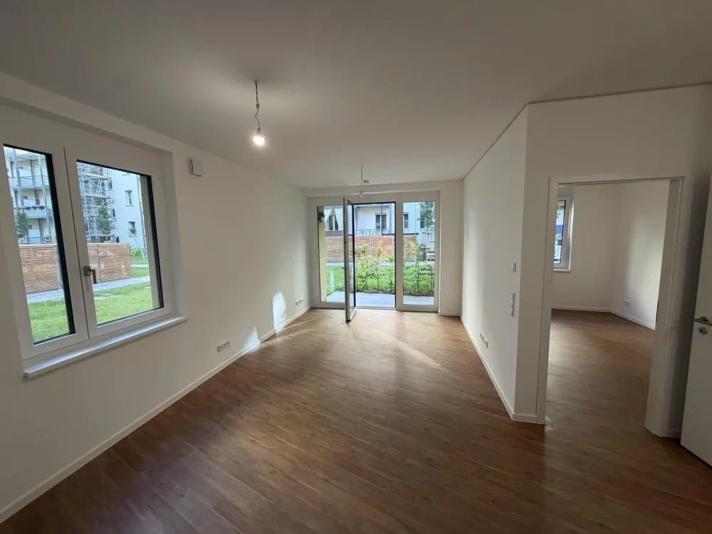 Erstbezug 2-Zimmer-Neubauwohnung | Terrasse, Einbauküche, Keller