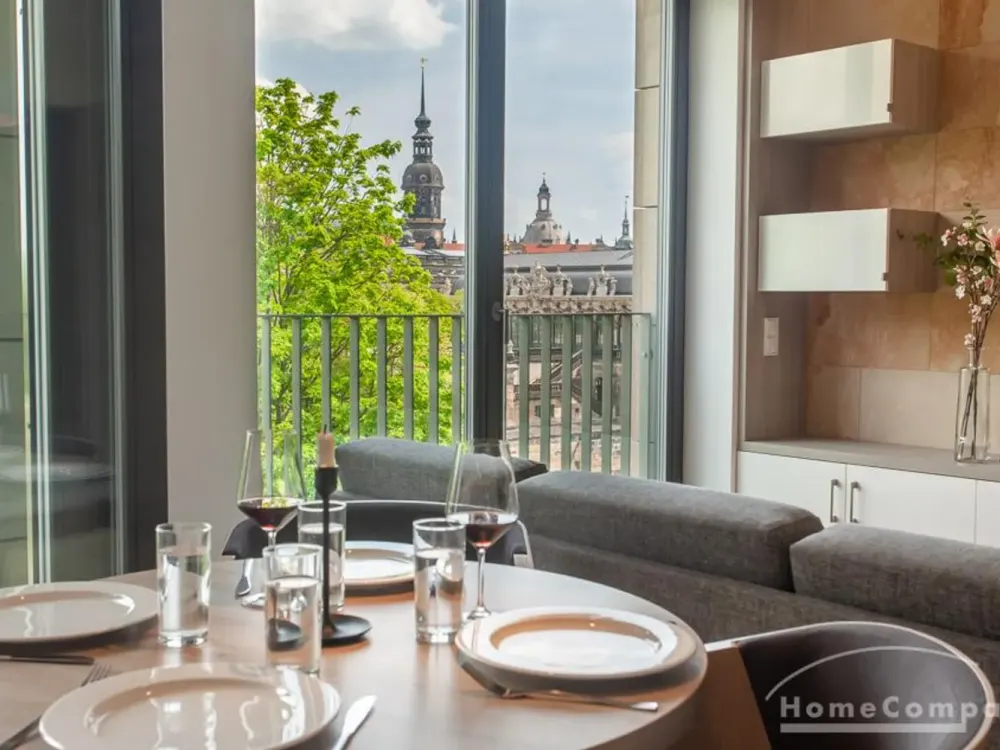 274762 HomeCompany Dresden Möbliert/Furnished Exklusives 2-Zimmer Apartment in Dresden-Altstadt N...