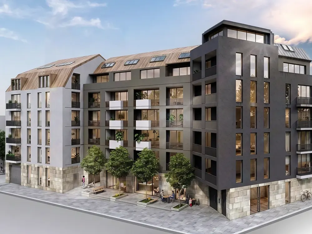Light, Air and Quality of Life! Spacious, Bright, with South-West Balcony. KfW40-QNG New Build