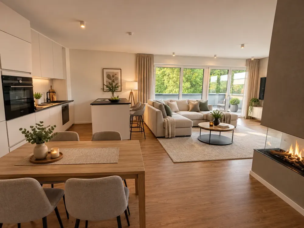 Exklusive 2 Zimmer Penthouse-Wohnung mit eigenem Aufzug und großzügiger Dachterrasse