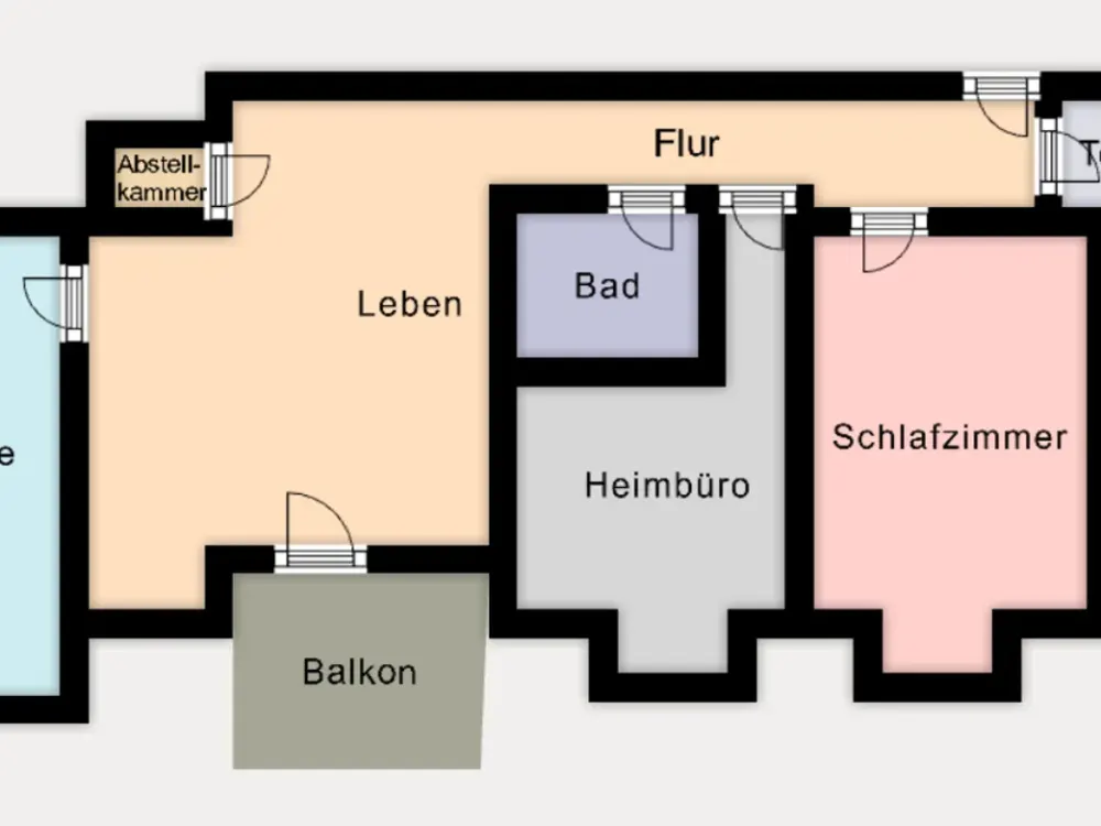 Großzügige 3-Zimmer-Wohnung mit Balkon, 87,89 m² im Struthbachweg 23, Kassel