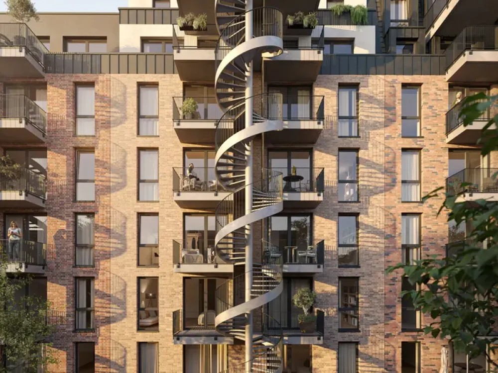 New Build First Occupancy; Exclusive and High-Quality Equipped 1-Room Ground Floor Apartment in House B