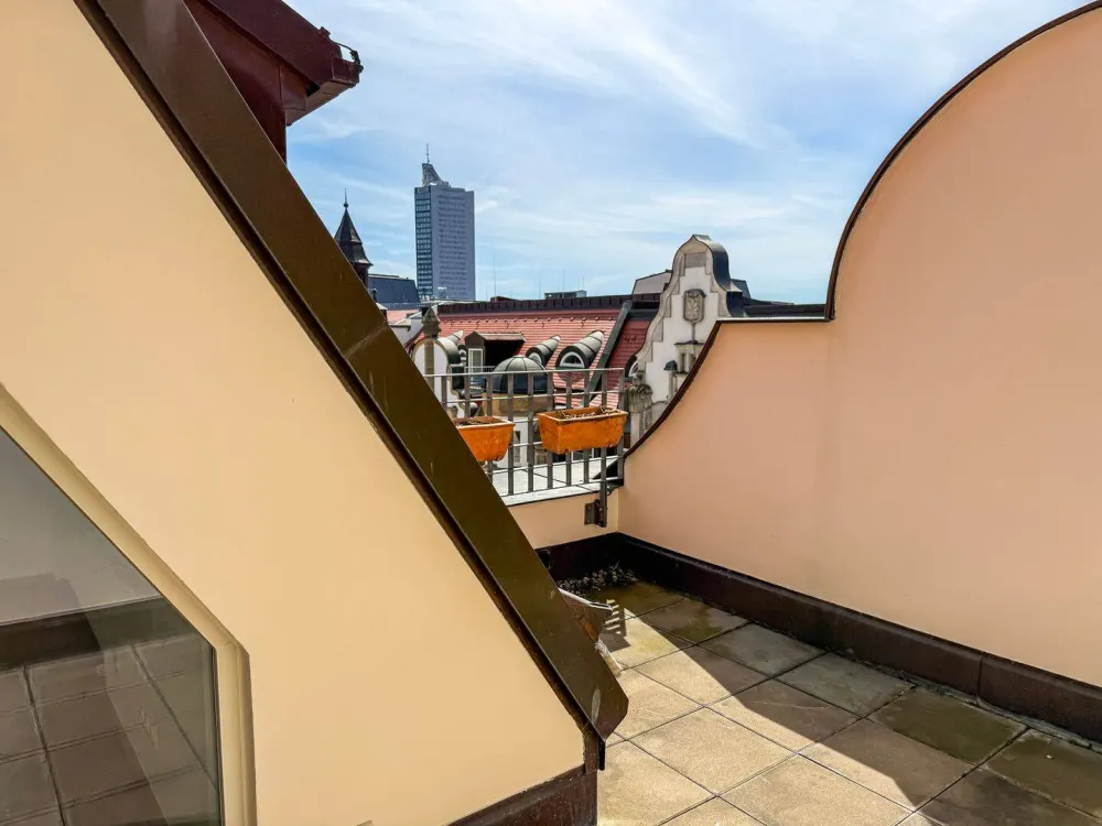 Exklusives Wohnen - EBK | Dachterrasse | Bad en Suite - Maisonette Wohnung im Lipsia Haus