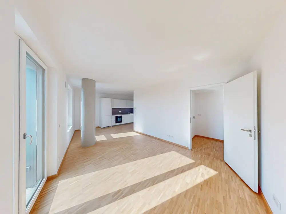 Offene Wohnküche & Balkon: 2-Zimmer-Apartment zum Wohlfühlen