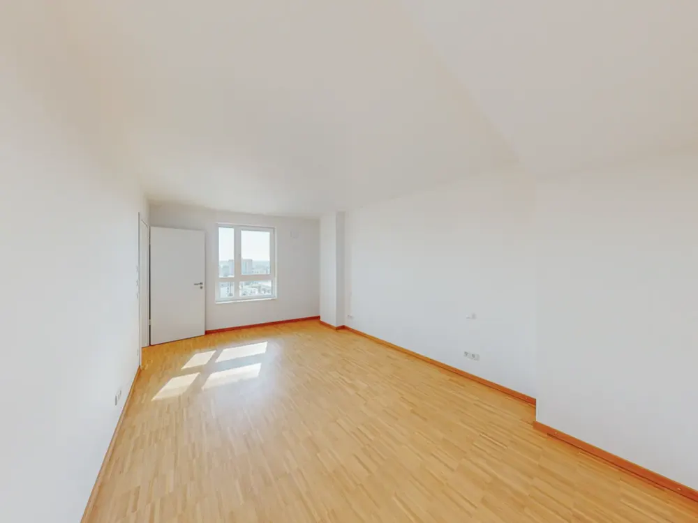 Open Living Kitchen & Balcony: 2-Room Apartment to Feel Good