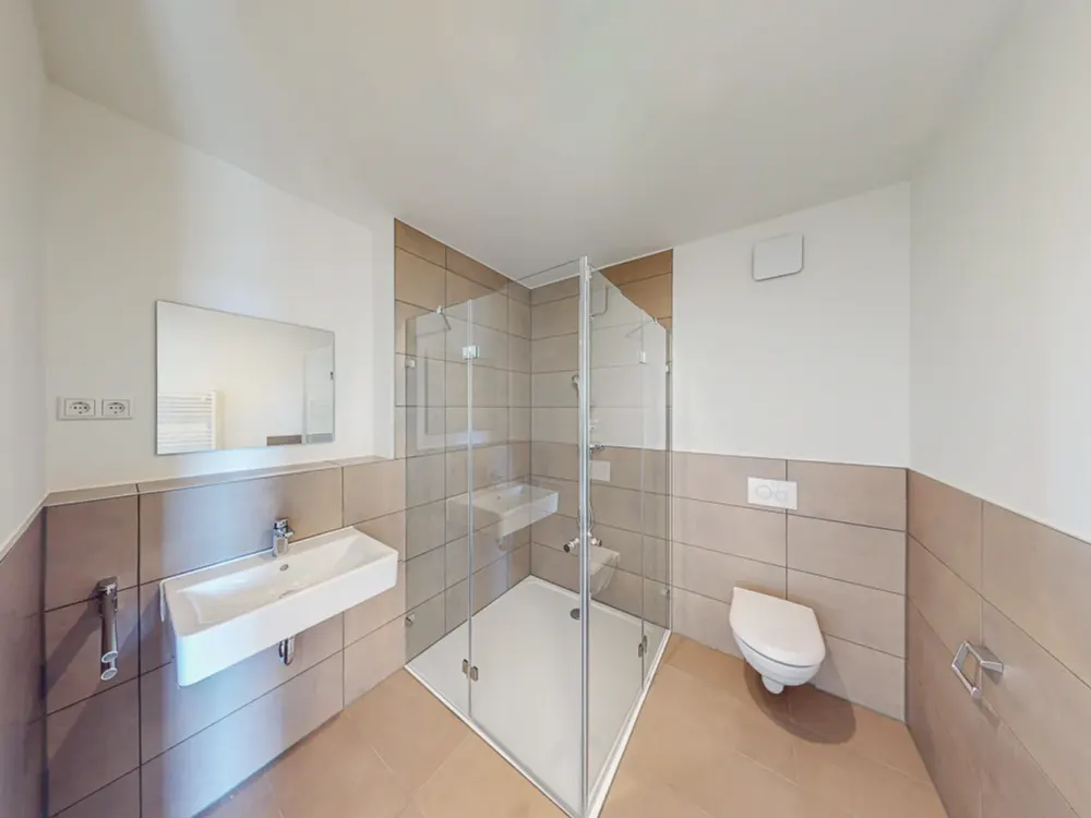 Open Living Kitchen & Balcony: 2-Room Apartment to Feel Good