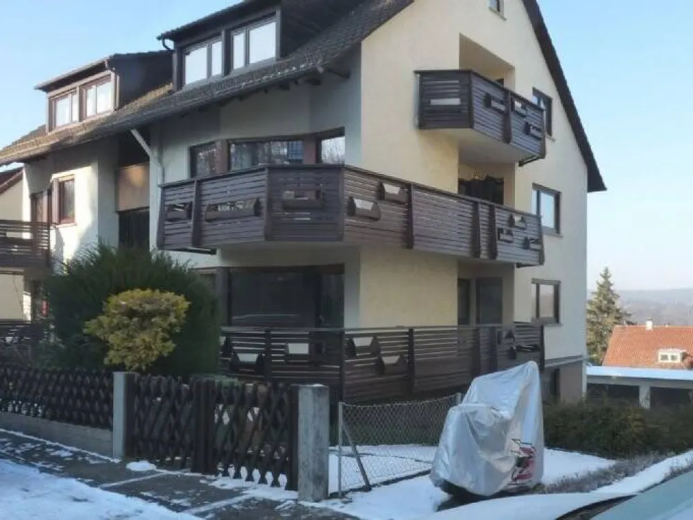 Großzügige renovierte 2 Zimmer Wohnung, großer umlaufender Balkon