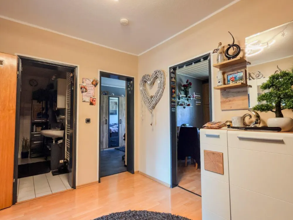 Gepflegte und zentrale 3 Zimmer Wohnung mit Balkon in Datteln zu vermieten
