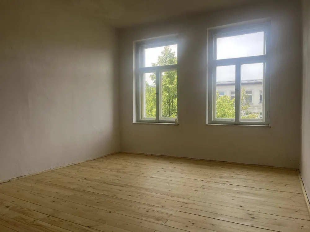 Teilrenovierte 3-Zimmer Wohnung in der Südvorstadt
