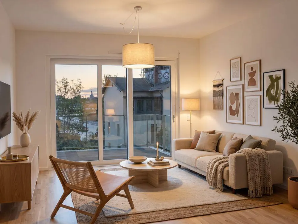 Elbe im Blick · Dresden zu Füßen · Exklusive 3-Zimmer-Wohnung in der HafenCity