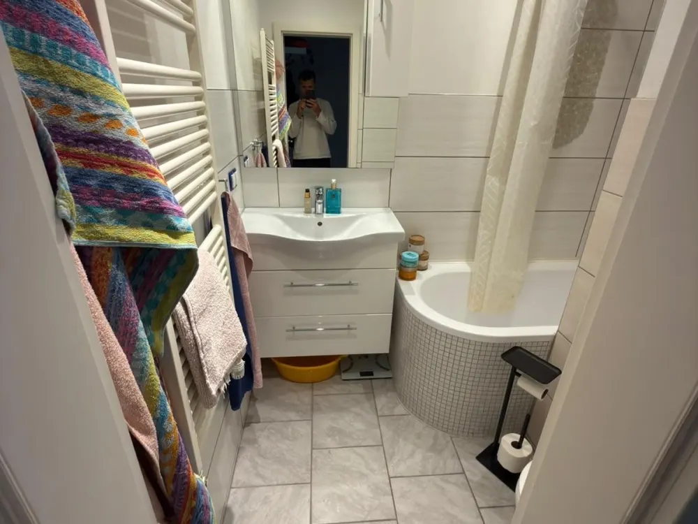 Maisonettewohnung, für 2-3 Personen, mit EK, Balkon & Garten