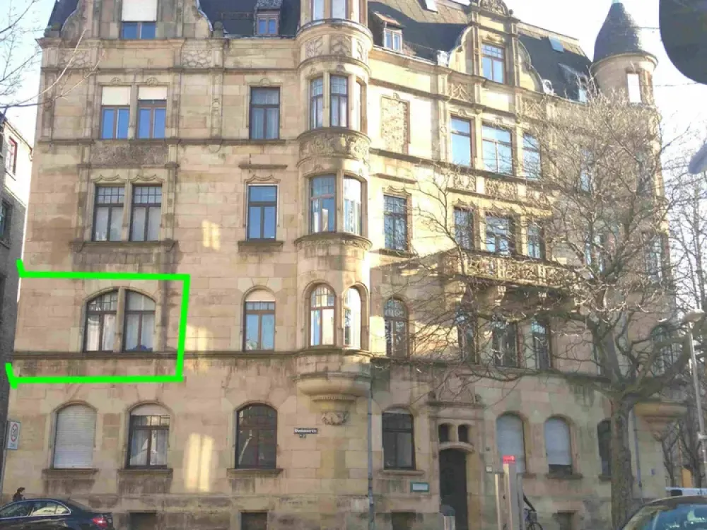 Kulturdenkmal, modernisiert, 3 Zimmer, EBK, Jugendstil, Stuck