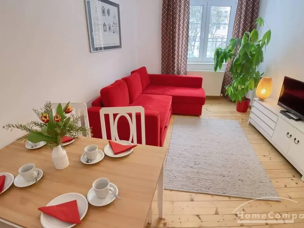 27544 HomeCompany Dresden Furnished 3-Room Apartment in Dresden-Pieschen max. 3 Persons