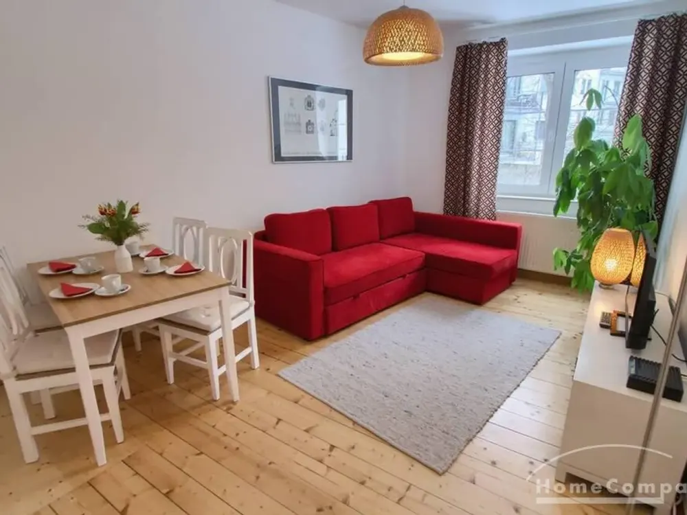 27544 HomeCompany Dresden Furnished 3-Room Apartment in Dresden-Pieschen max. 3 Persons