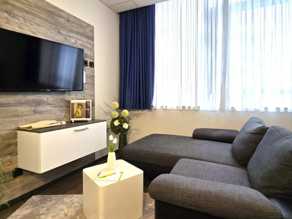 Wohnliches 1-Zimmer-Apartment für 2 Personen, unkompliziert buchen, Offenbach