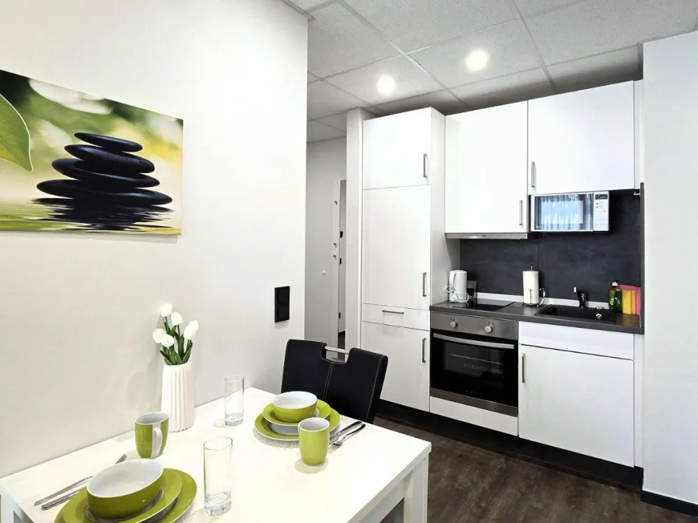 Wohnliches 1-Zimmer-Apartment für 2 Personen, unkompliziert buchen, Offenbach