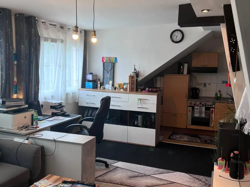 Charming 2-Room Attic Apartment, Perfectly Laid Out and