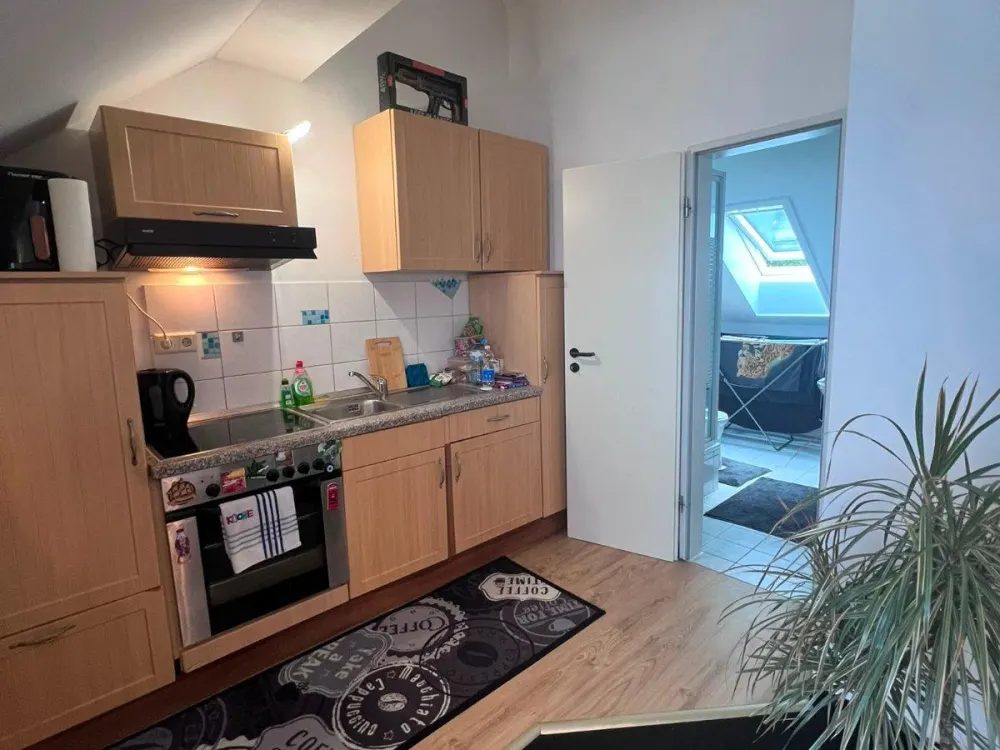 Charming 2-Room Attic Apartment, Perfectly Laid Out and