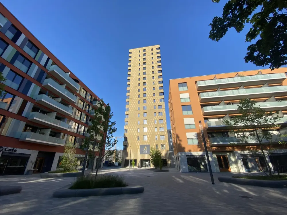 FritzTower - neue vollmöblierte Wohnung am Hauptbahnhof