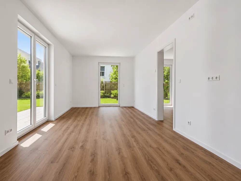 Exclusive 2-Room New-Build Apartment with Garden in Trudering