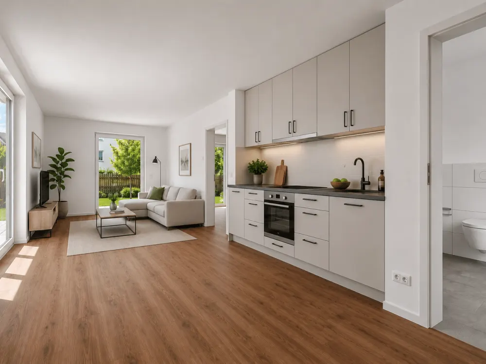Exclusive 2-Room New-Build Apartment with Garden in Trudering